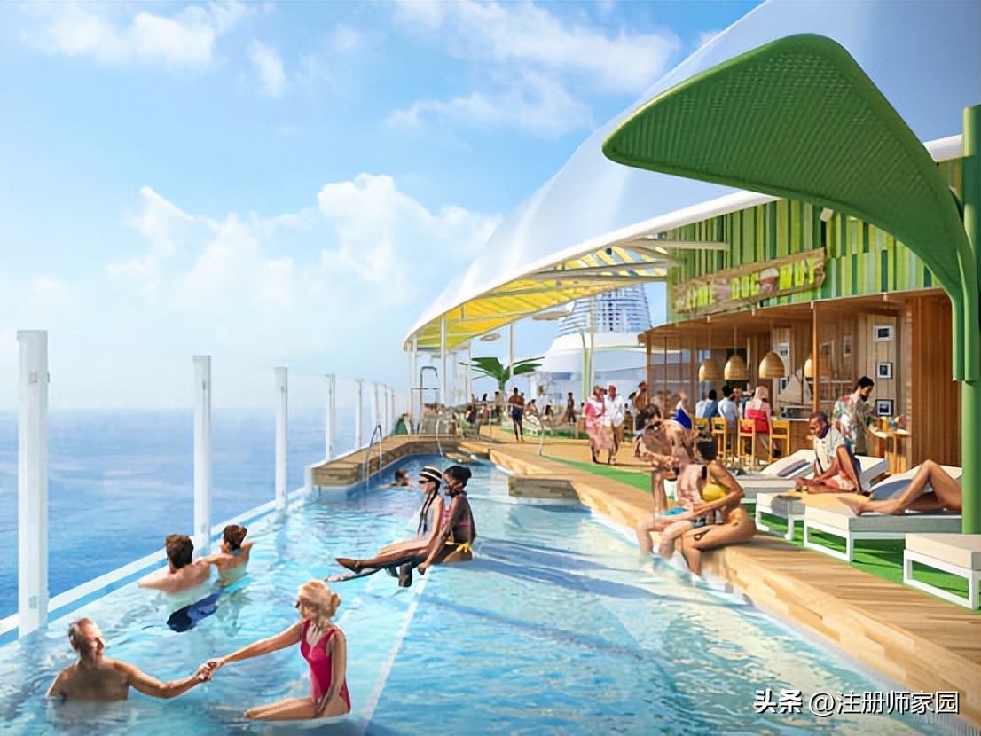 2024年建成的豪华游轮,全球最大的豪华游轮开启首航