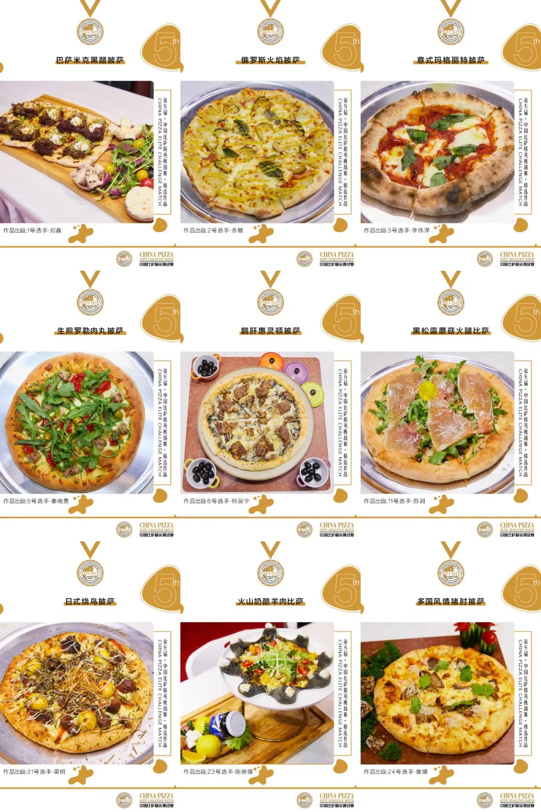 全国披萨大赛第二名,第四届三和杯中国寿司大赛