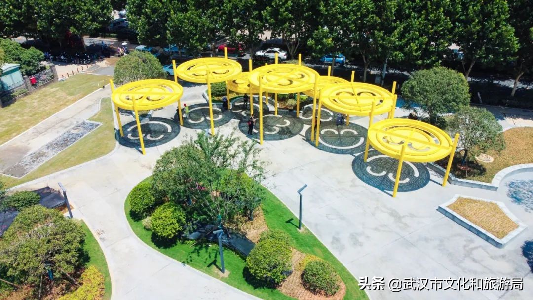 武汉东西湖区口袋公园,武汉小小口袋公园