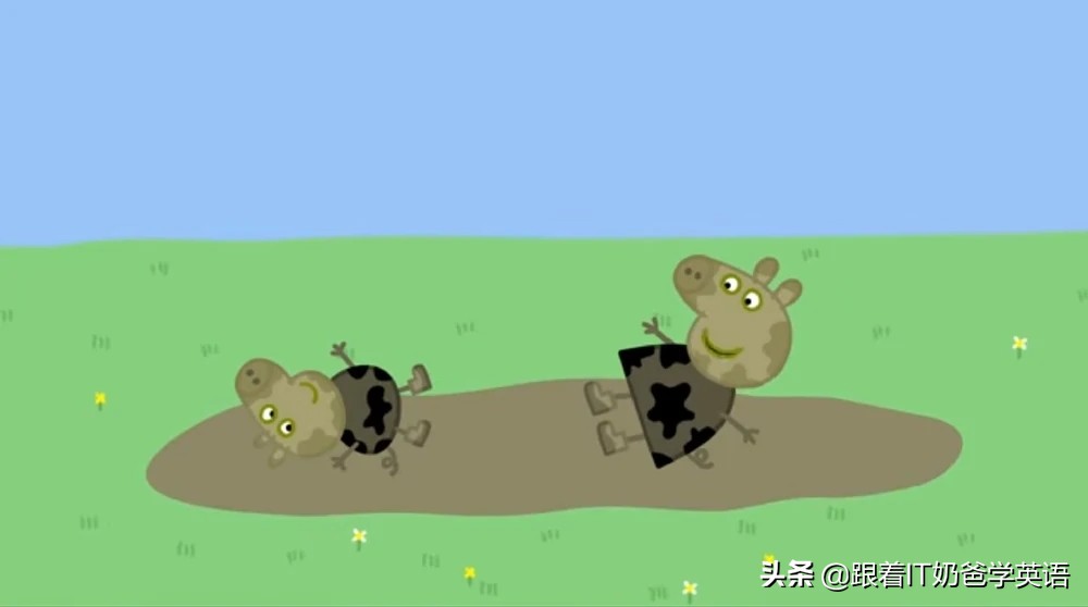 看小猪佩奇全集的英文版,看小猪佩奇学英语第1季第7集