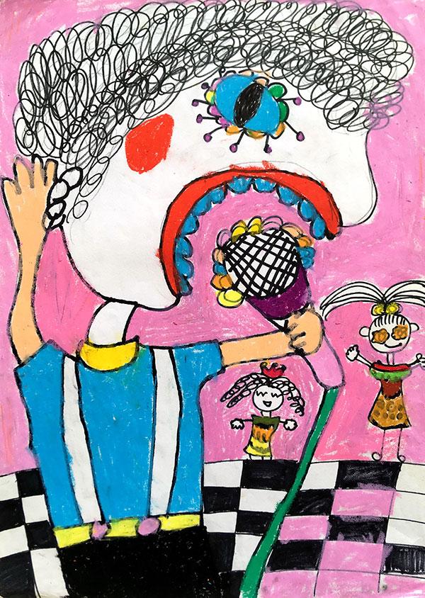 少儿书画大赛创意儿童画,童真里的色彩儿童画创作大赛