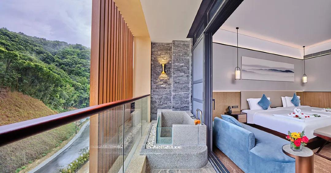 惠州富力南昆山温泉养生谷,惠州南昆山温泉泳池酒店