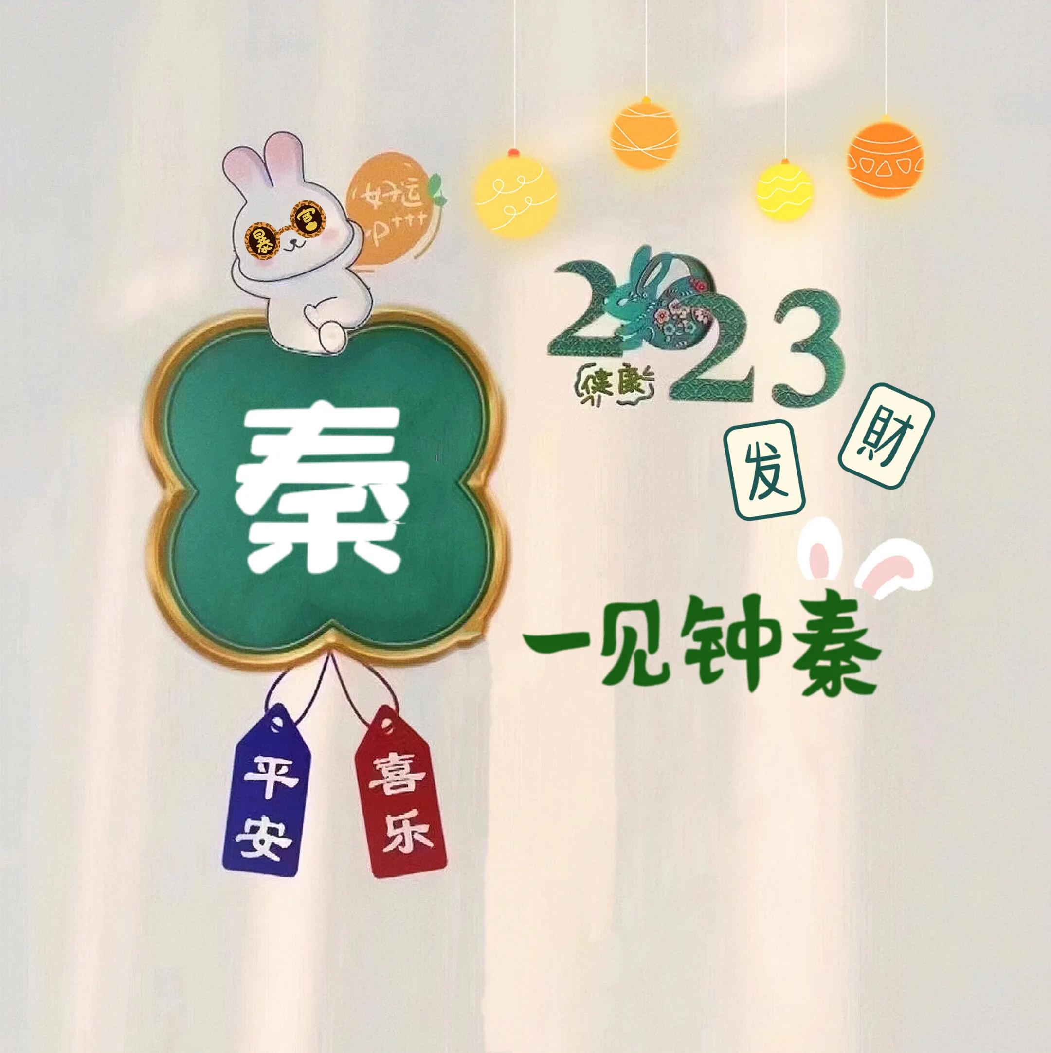 兔年姓氏头像取图,兔年姓氏图片大全