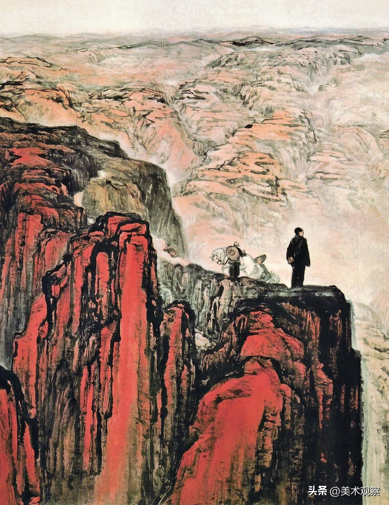 60-80年代的革命山水画,中国风景画的历史