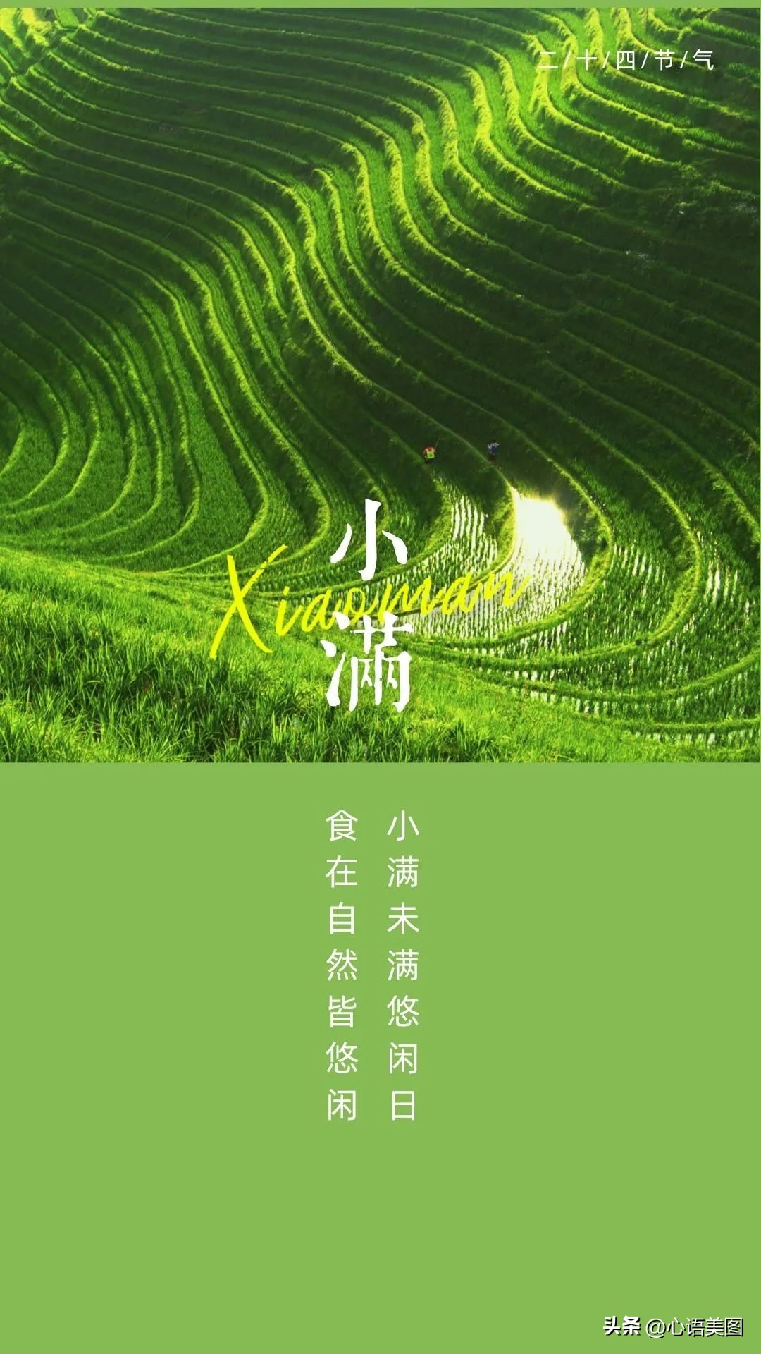 小满寄语图片,小满图片发朋友圈专用