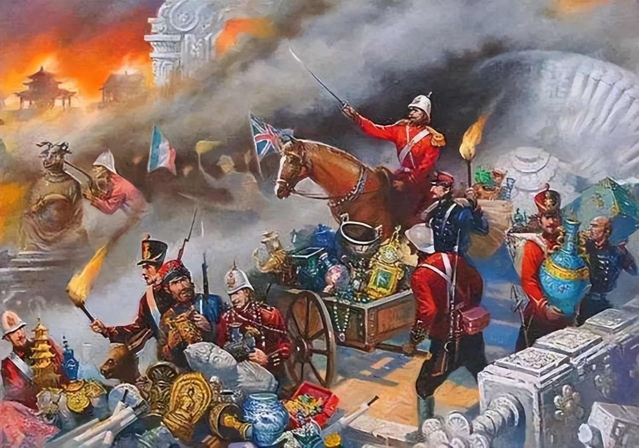 英军掠夺文物,英国侵华抢夺的文物怎么不还呢