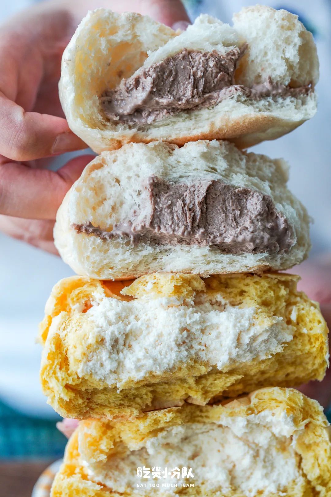 7家的爆浆抹茶面包,7家bakery