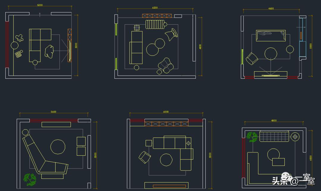 同事10分钟做完全屋平面布局,竟是因为有了这500套CAD模块!