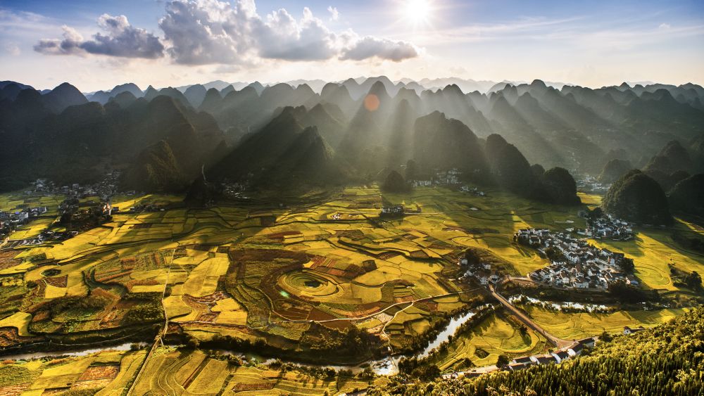 黔西南州旅游地图,贵州游览图