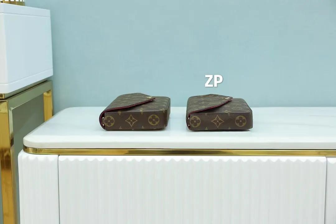 lvtwist水波纹链条包有镜子吗,lv三合一链条包外观花纹鉴定