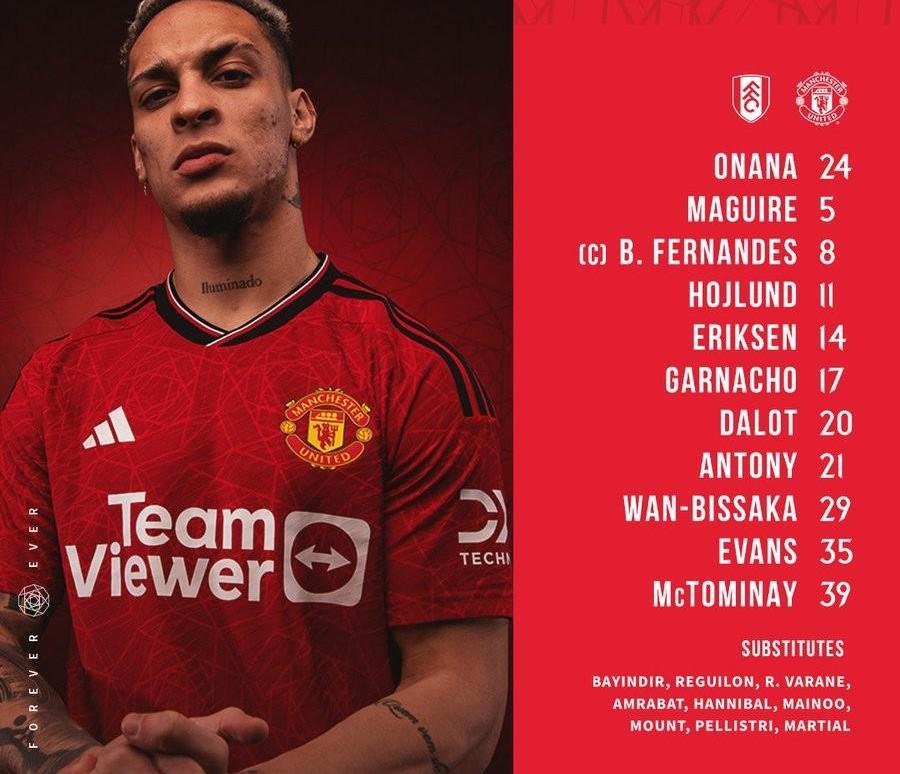 科学养藤，势均力敌，B费救主，安东尼三无-曼联英超第①①轮盘点