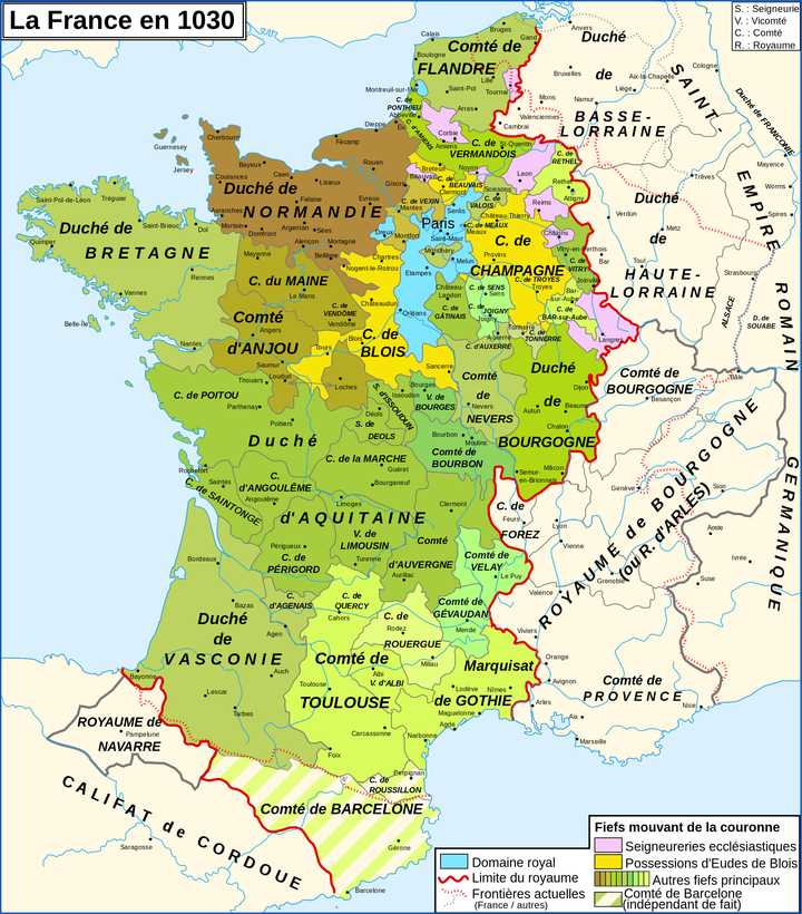 一篇文说清法国645年奋斗史，从巴黎一隅之地变法兰西，真难