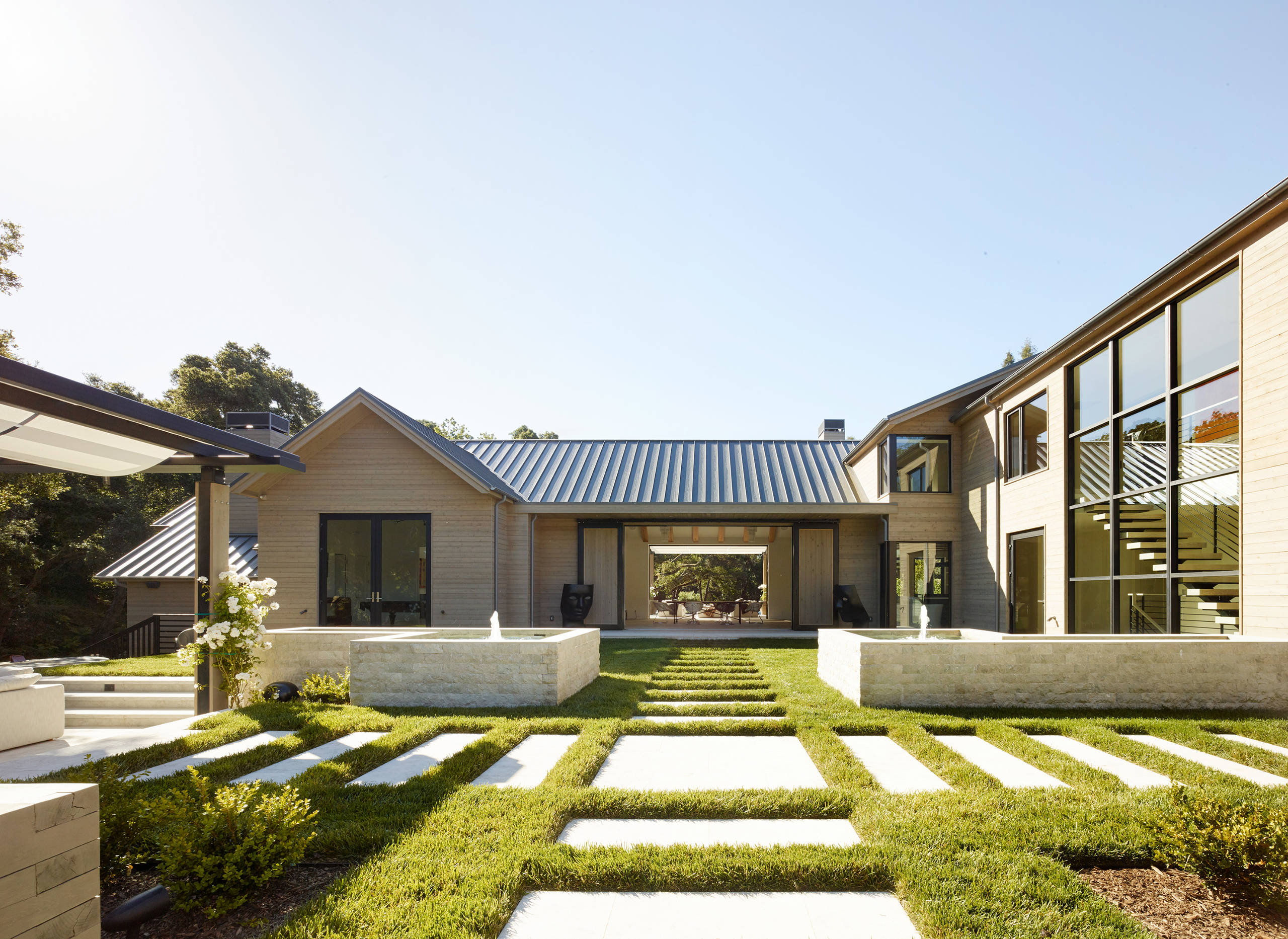 庭院景观汀步,草坪汀步优点