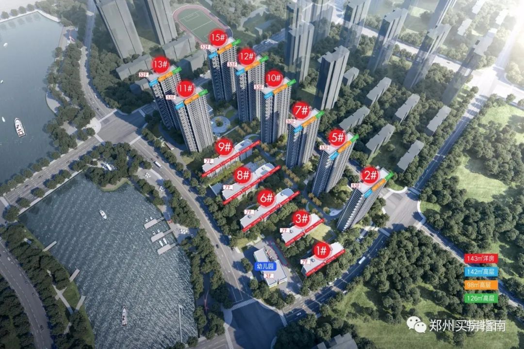 郑州融创城7期优劣势,郑州融创城观河著六期动工没