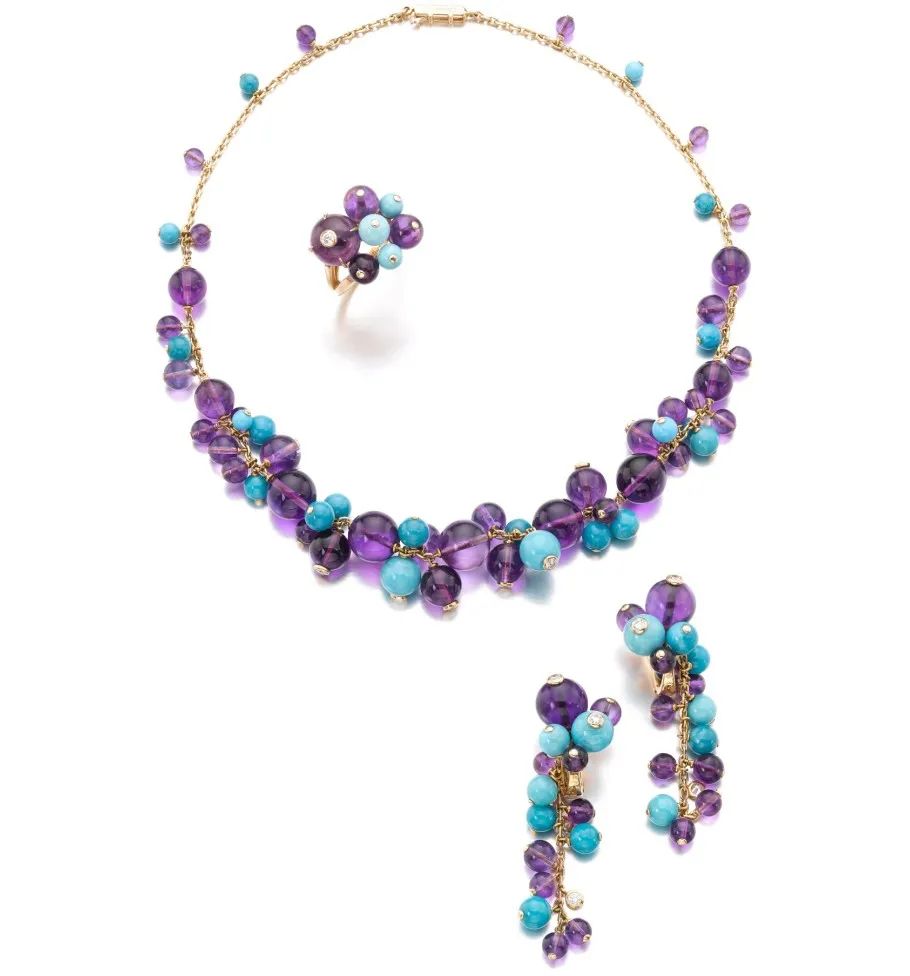 苏富比上拍戴妃紫水晶项链坠，竟然被卡戴珊抢到？她真的赚到了吗？