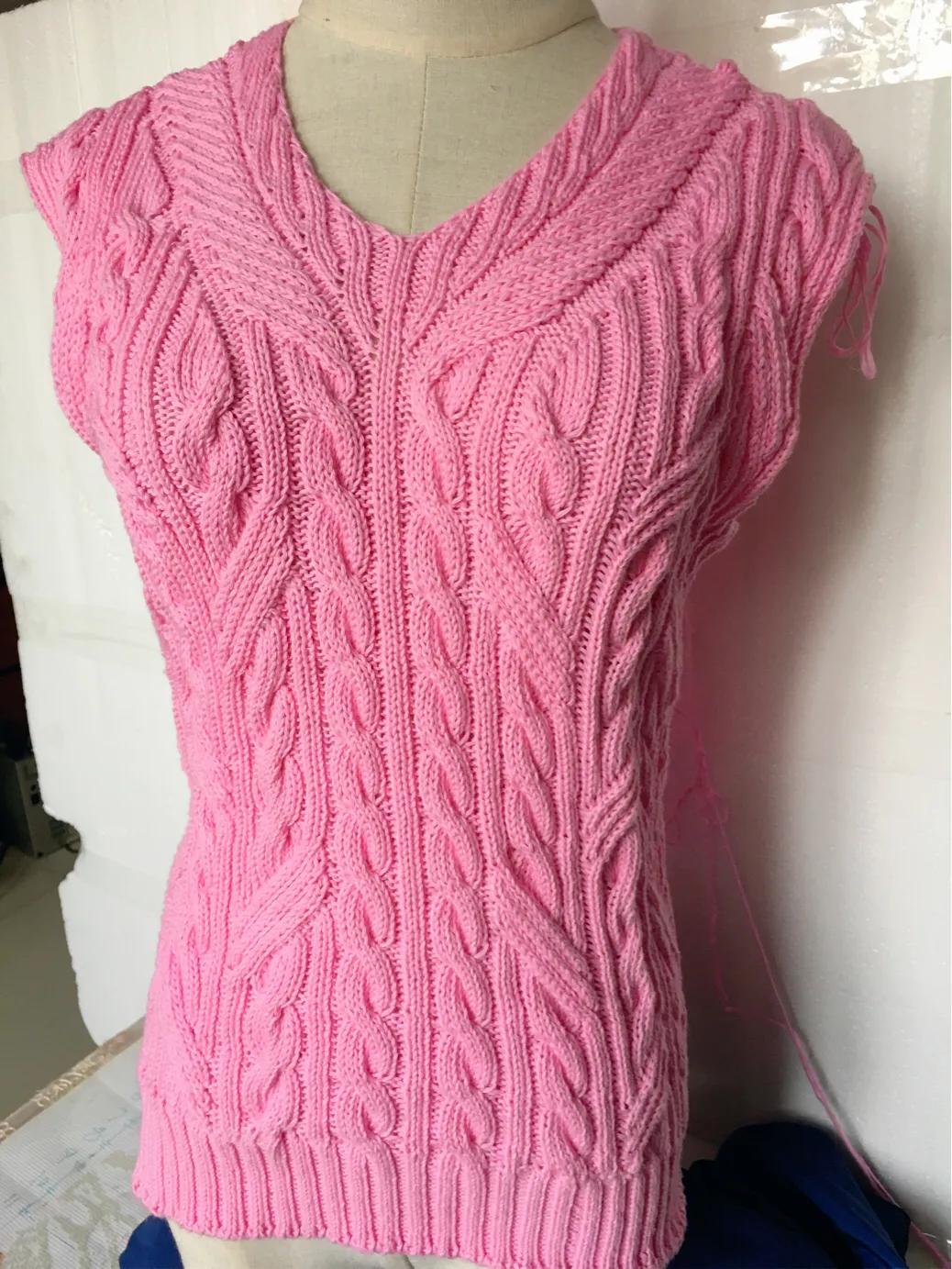 用棉线织的毛衣暖和吗,棉纱线编织成衣服