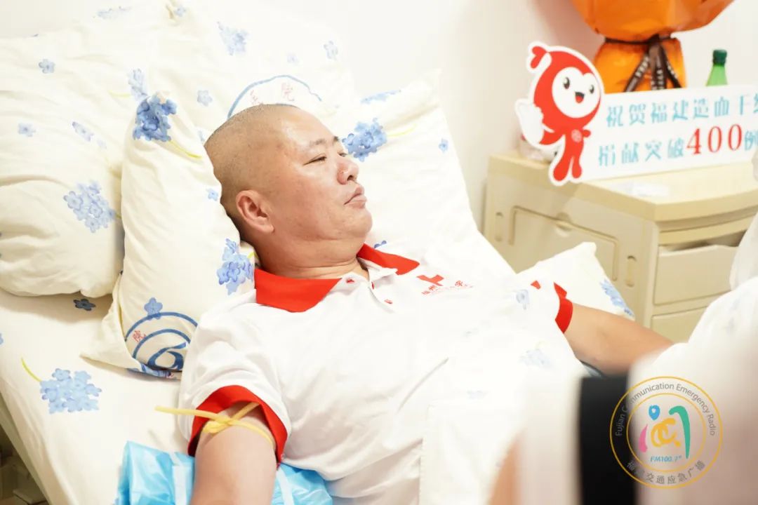 今天上午,他成功捐献