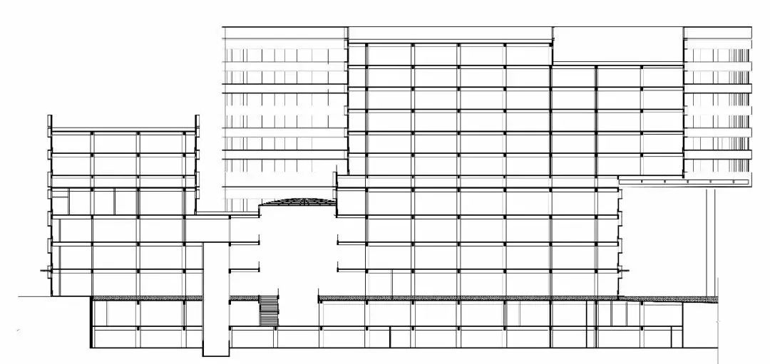 花园式医院设计效果图,医院空间设计简洁温馨