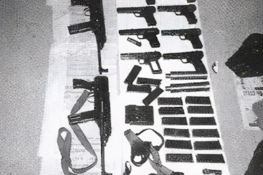 抓捕中国第一悍匪张君一战成名,中国十大悍匪张君团伙照片