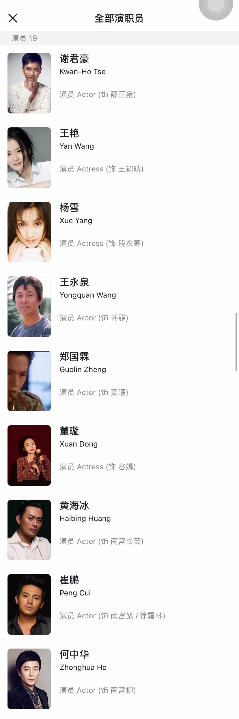 《长月》中的《皓衣行》隐藏班底：耿业庭靠白眼出圈，曾被指加戏