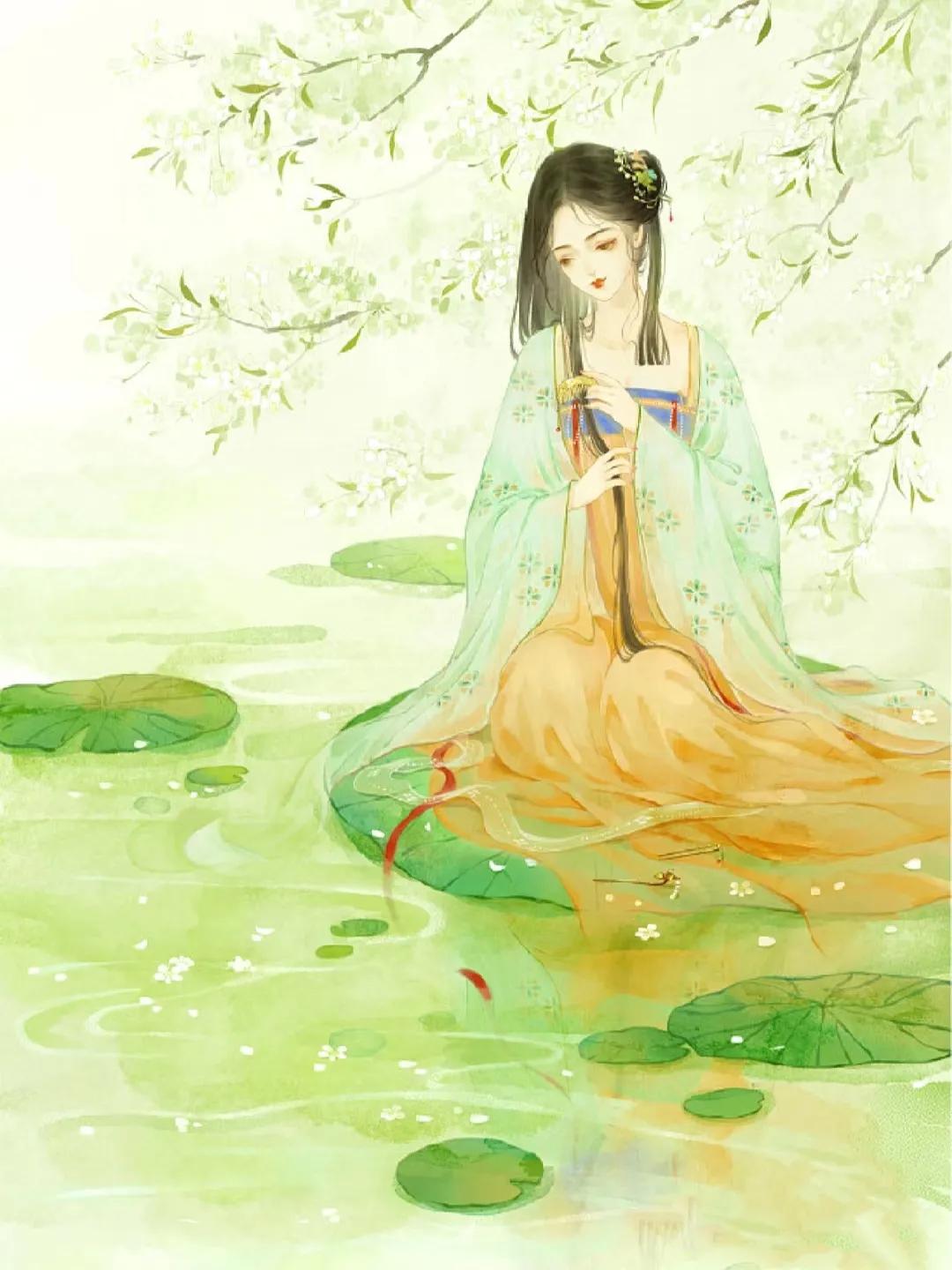 关于采莲的诗句,采莲诗词大全100首