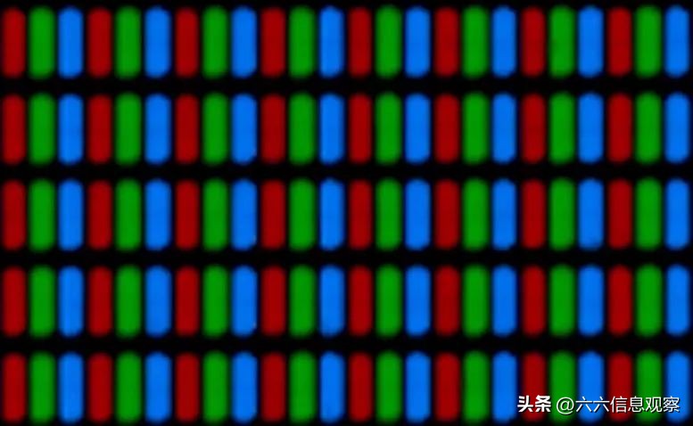 各种屏幕像素排列对比,三星屏幕像素和lg屏幕像素排列