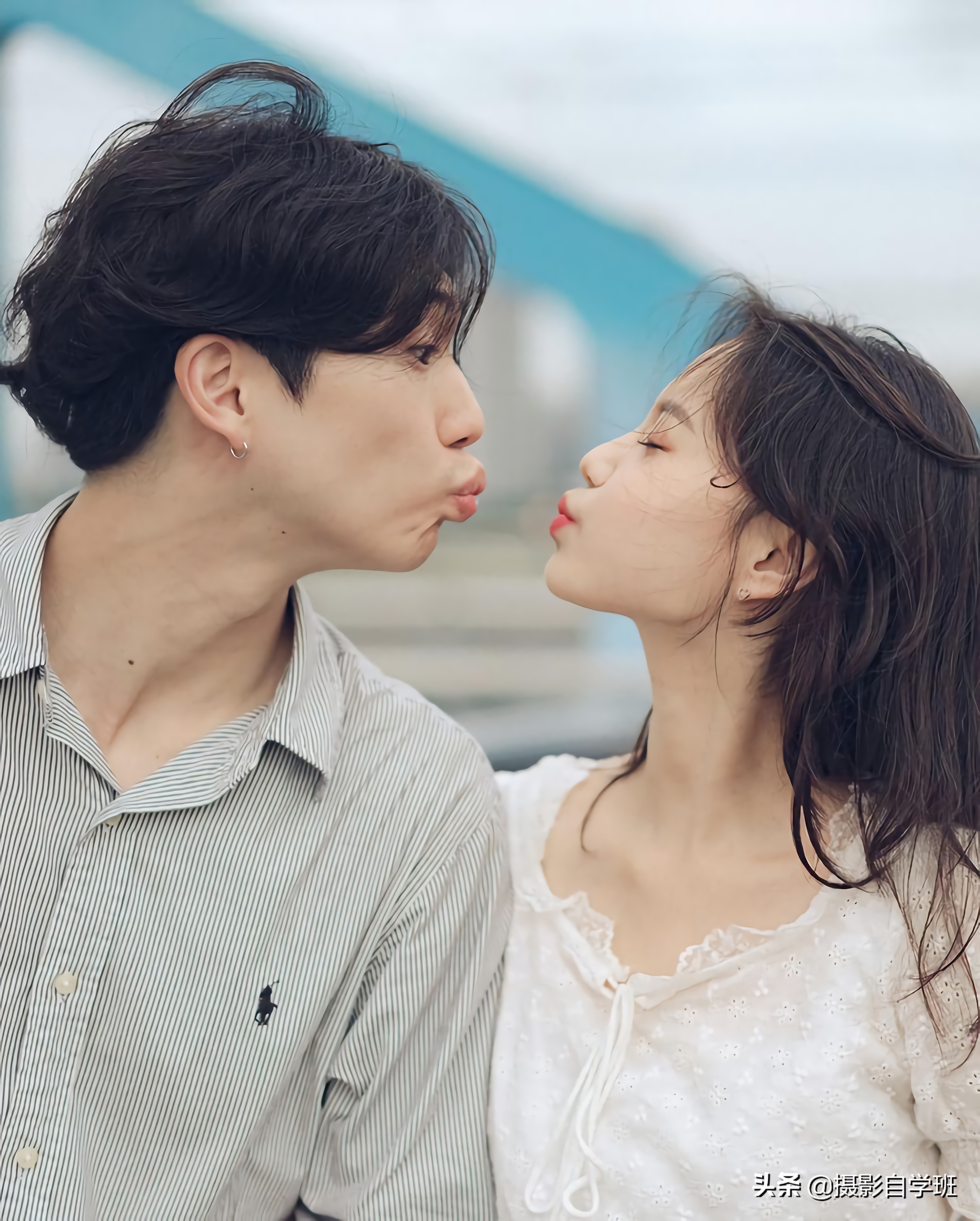 情侣拍照姿势大全教你拍出好照片,夫妻二人拍照姿势大全高级感