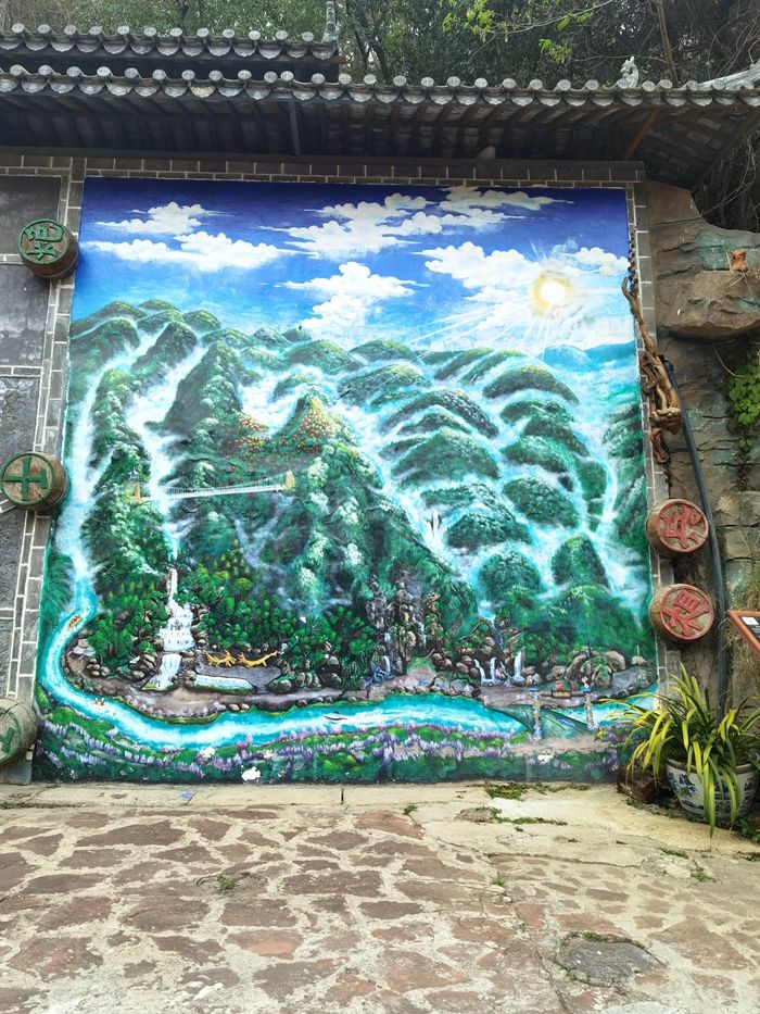 昆明青龙峡风景区路线,昆明青龙峡旅游航拍