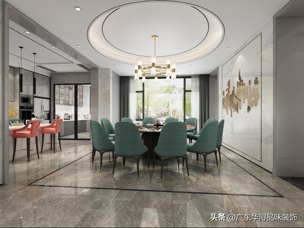 500平现代轻奢风，星空顶下“电影城”，绝绝的