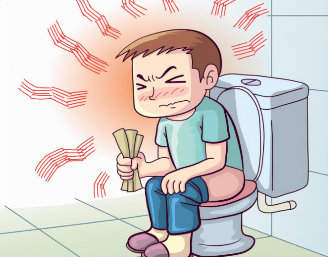 上厕所时大便前头干硬后头软粘,大便前半截干硬后面正常怎么办