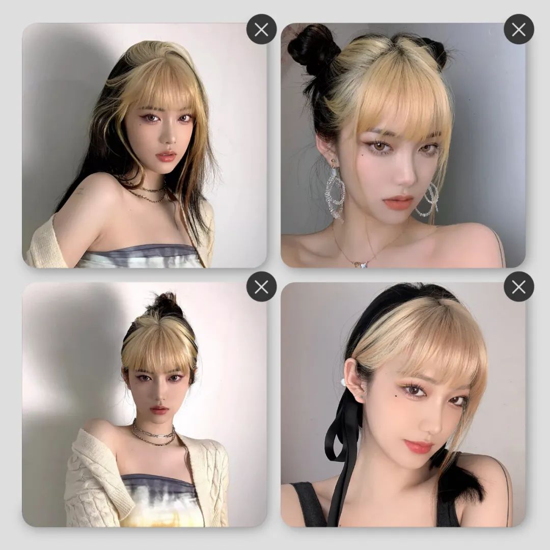 刘海染后想染回统一的发色怎么染,最近流行的刘海染法