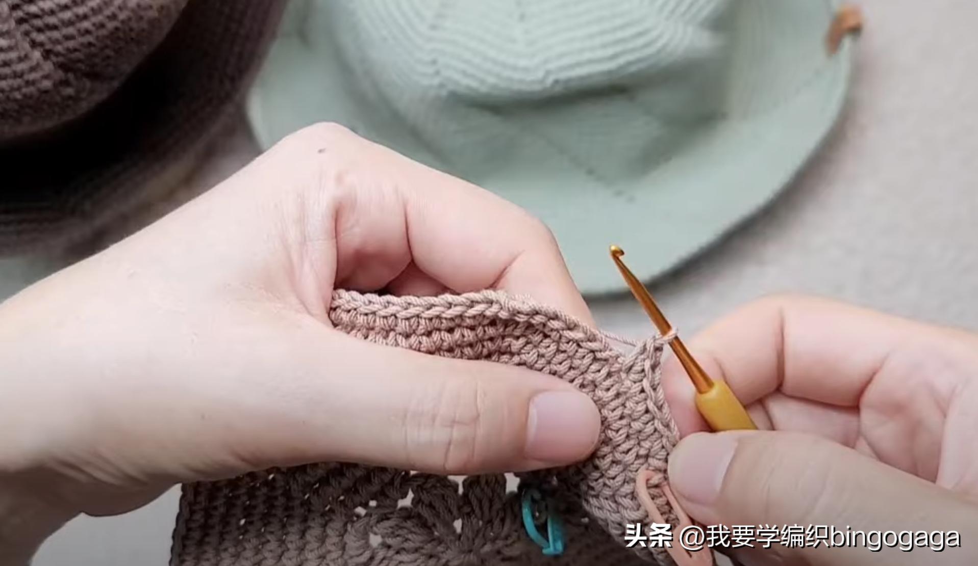 大帽檐空顶遮阳帽教程,遮阳帽简单画法