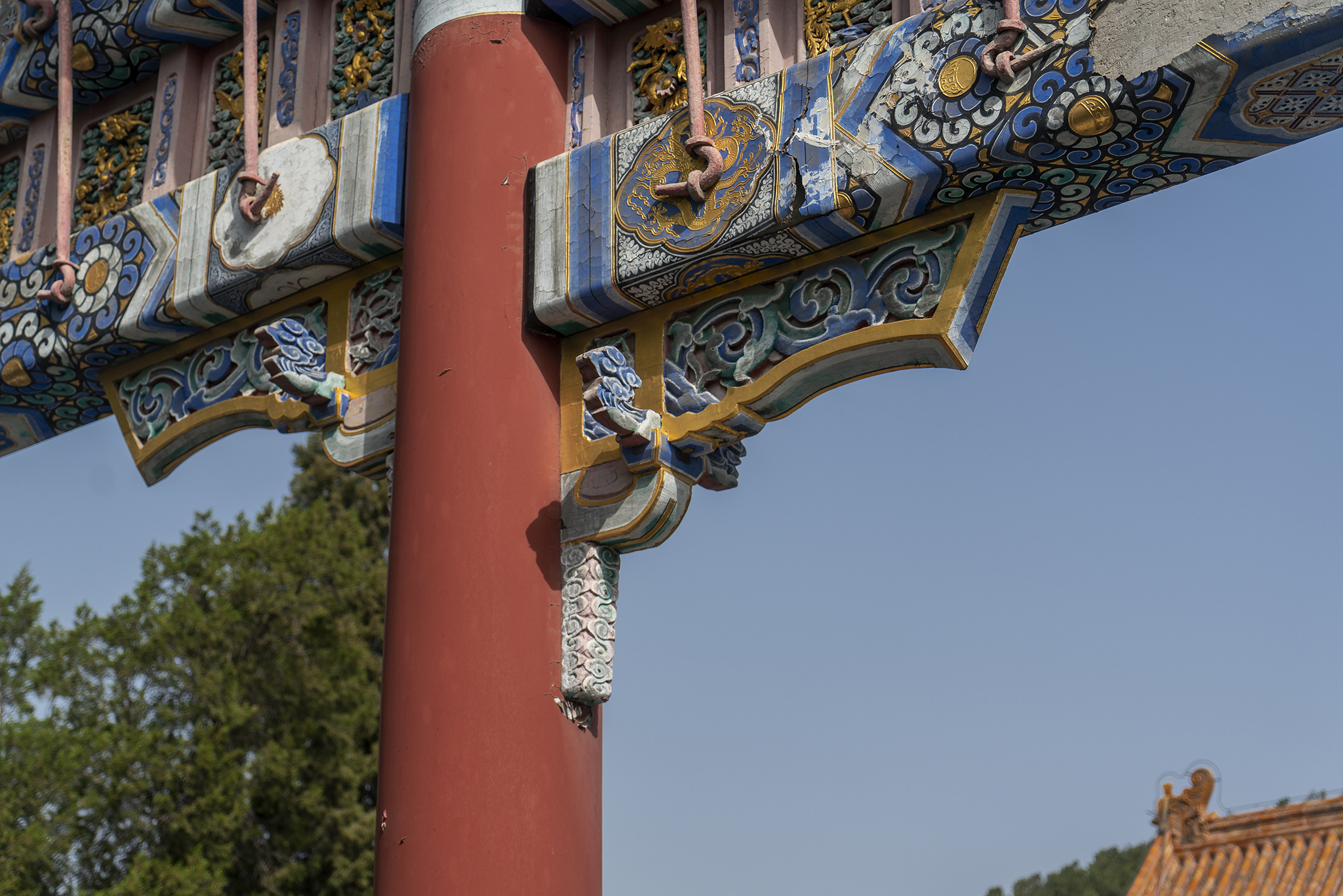 漫步北京颐和园,走颐和园长廊寓意