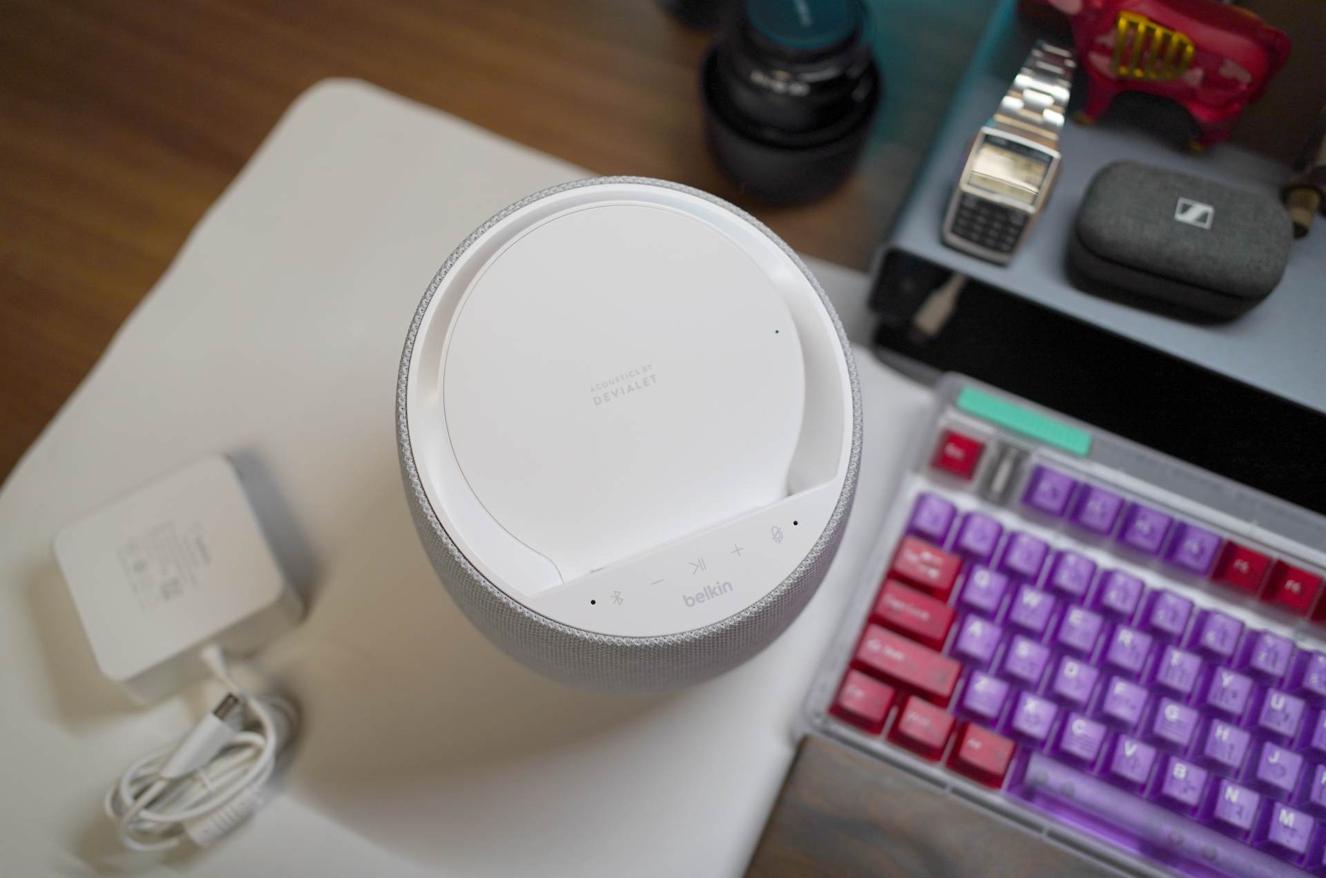 桌面实木音箱,贝尔金帝瓦雷elite价格