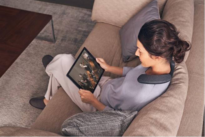 索尼srs-ns7r音响,索尼SRS-NS7颈挂式蓝牙音响