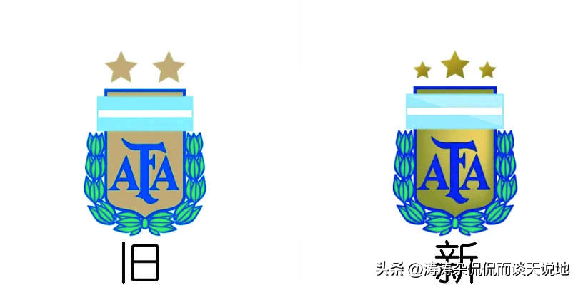 2022卡塔尔世界杯阿根廷队徽,阿根廷国家队队徽上三个字母