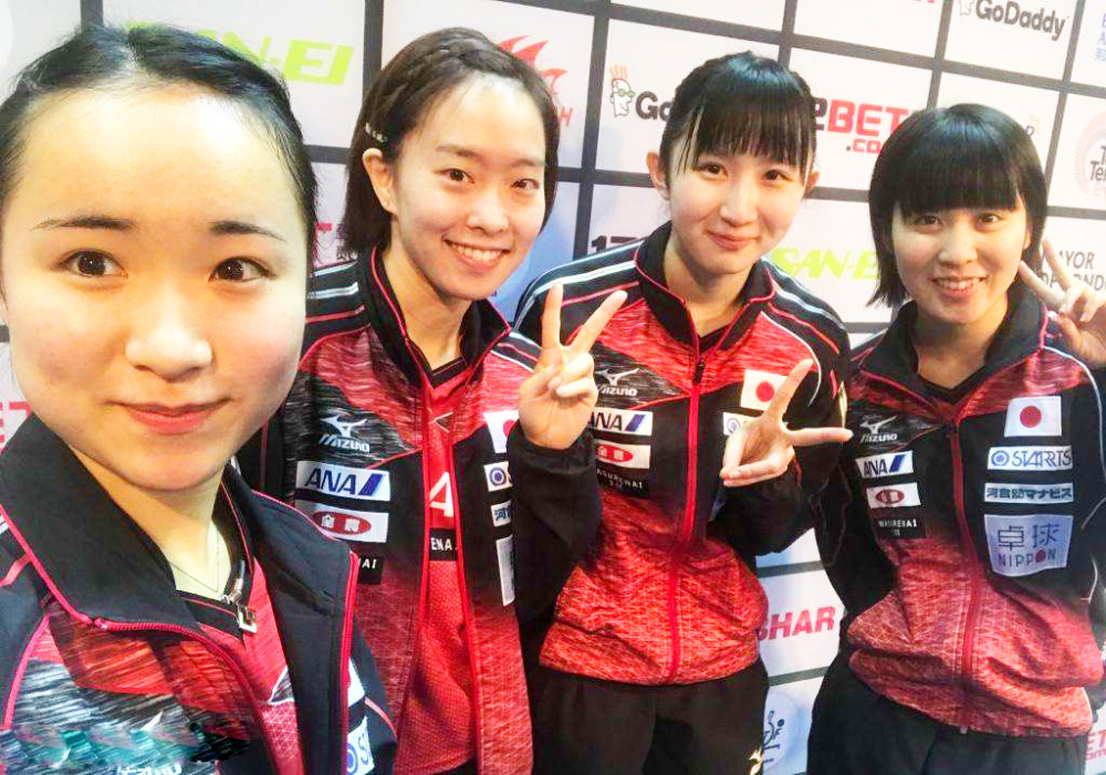 日本乒乓球队张本智和早田希娜,2021伊藤美诚早田希娜双打