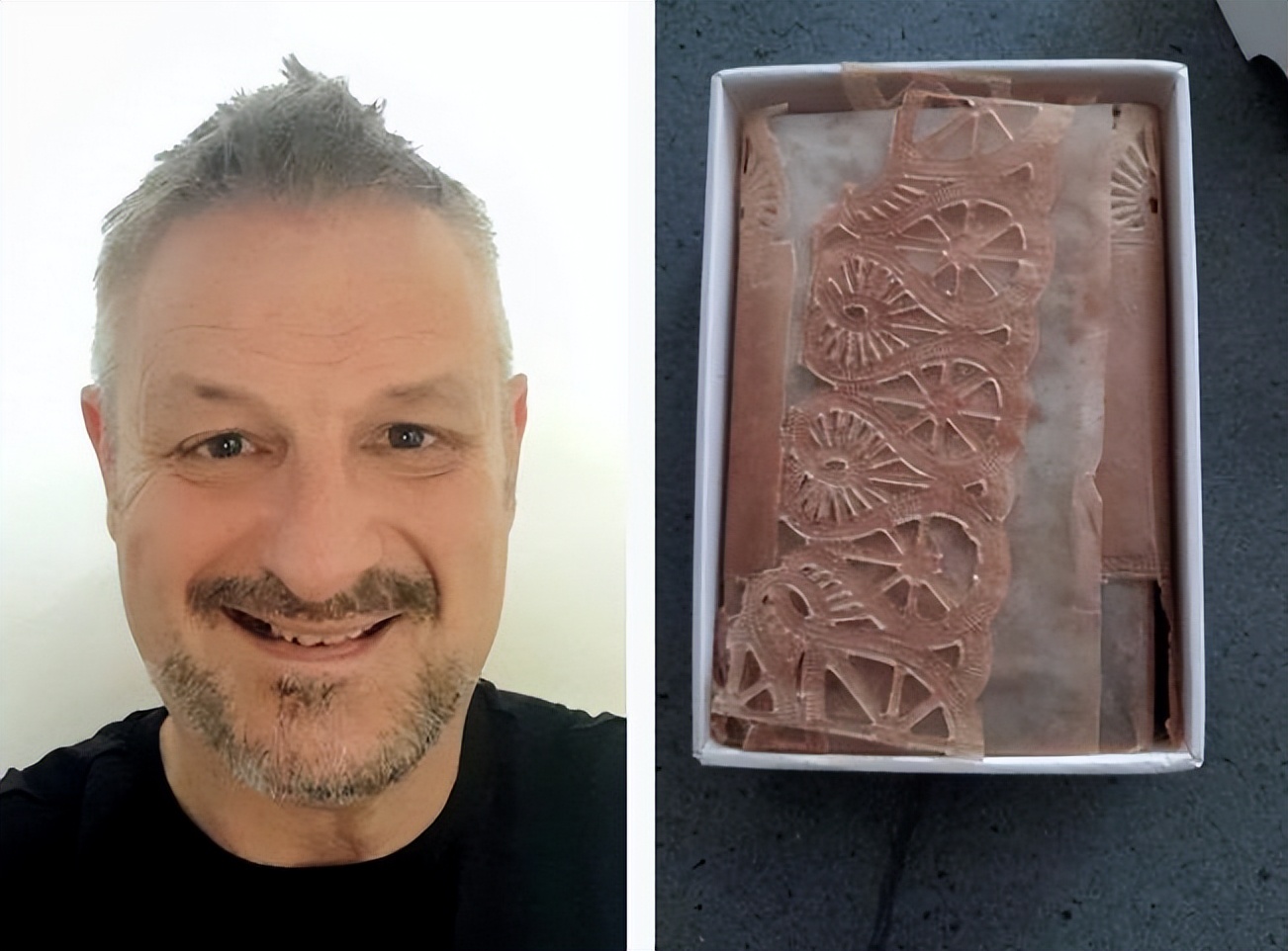 英国王室粉丝收集来自皇室婚礼的蛋糕