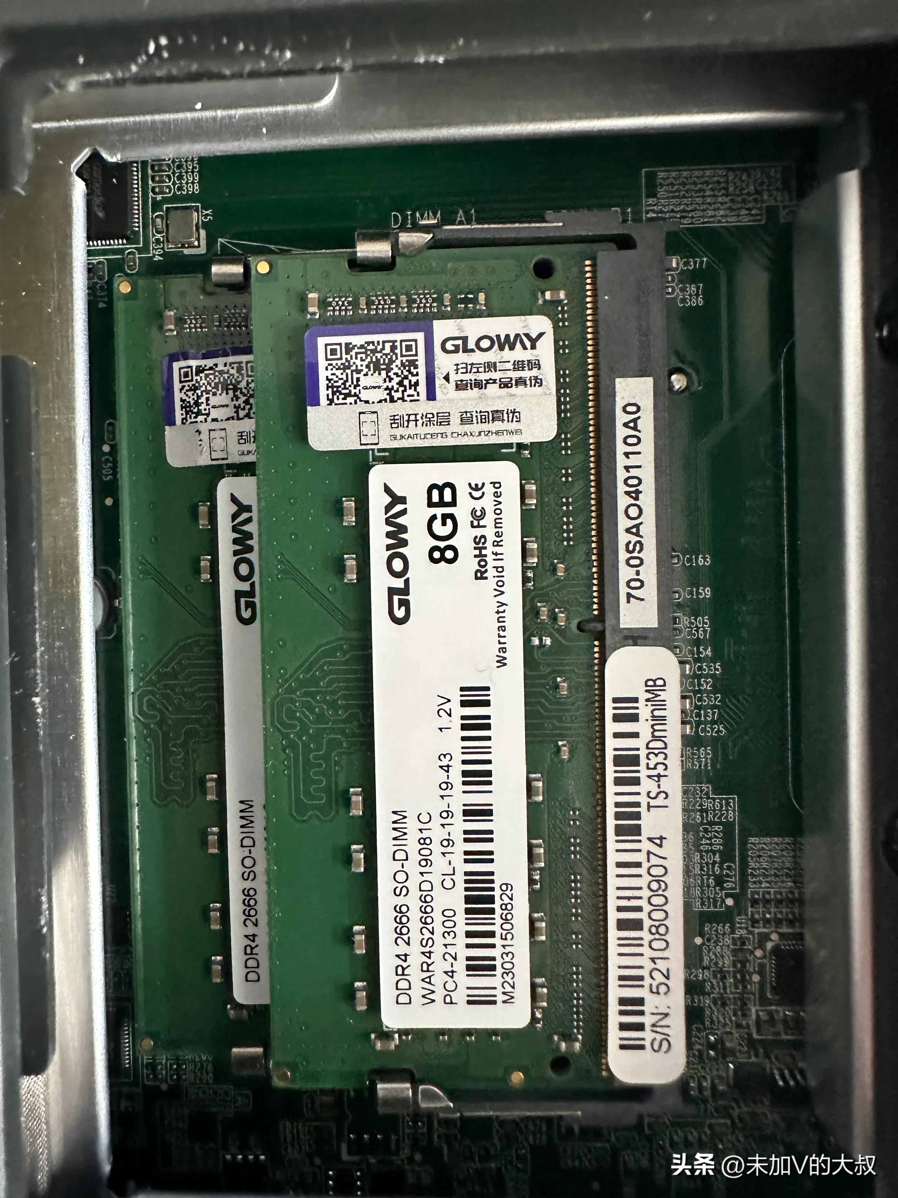 威联通ts451d与453dmini,威联通453dmini内存升级