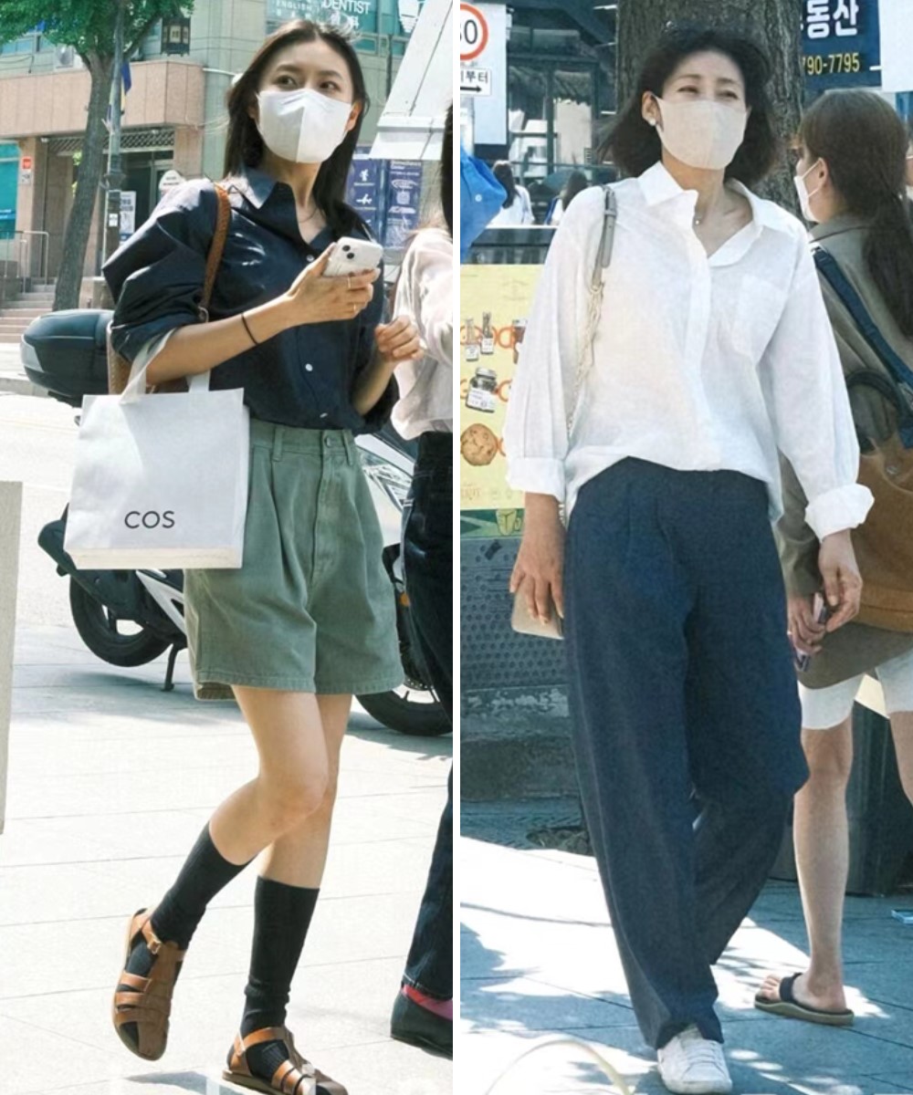 搭配参考极简风韩系穿搭,韩国极简风穿搭高级感夏季