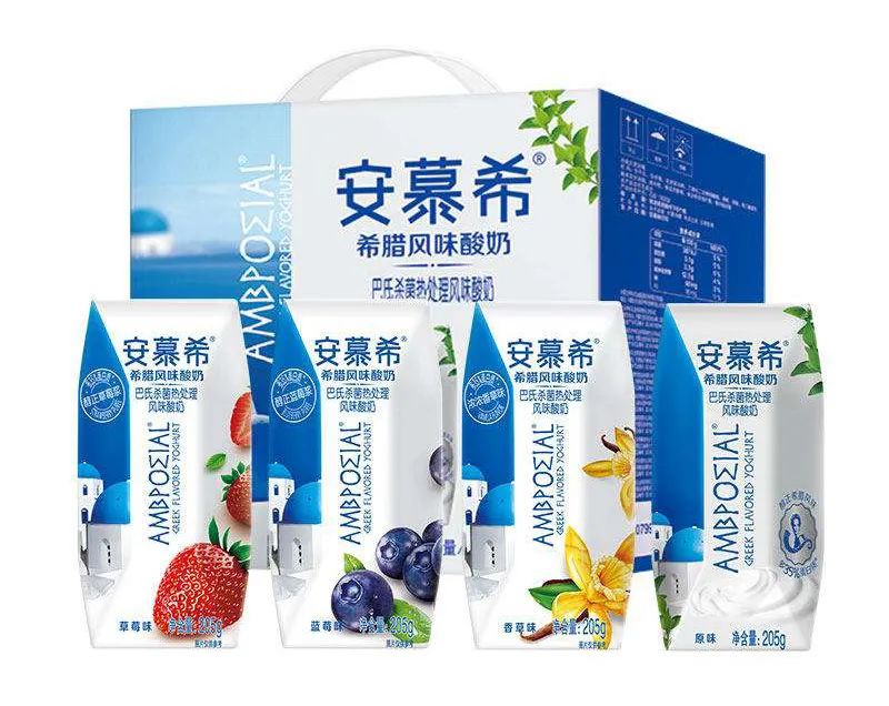 安慕希新款酸奶广告,安慕希酸奶的风格定位