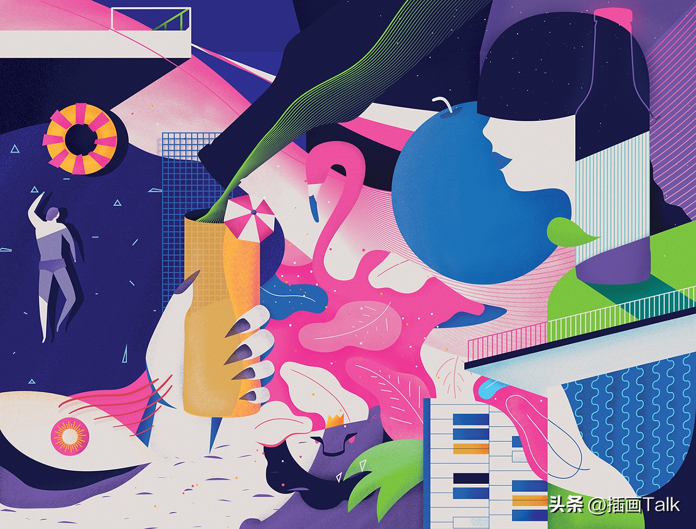 巴西插画师美式漫威,巴西插画师gabriel图