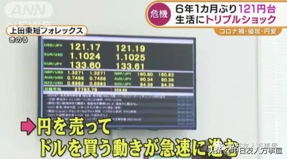 日元人民币汇率创6年以来新低,日元兑美元汇率创新低