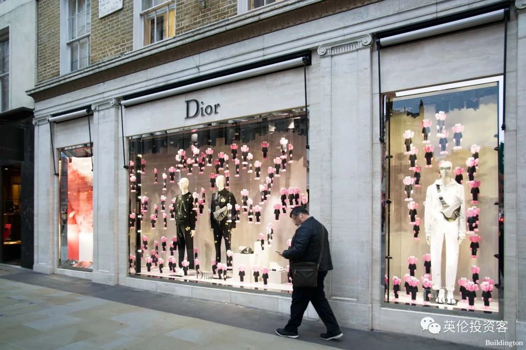 12.3亿！全球最大奢侈品集团出手伦敦邦德街，买下迪奥旗舰商铺​