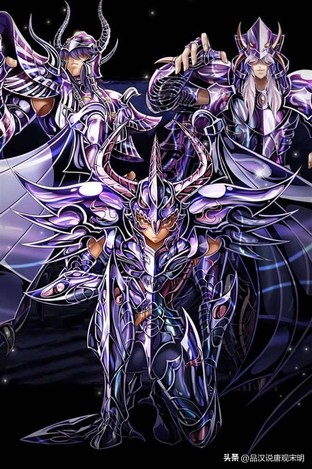 圣斗士强敌排行：2个黄金就能打赢的海斗士与不可战胜的刻斗士