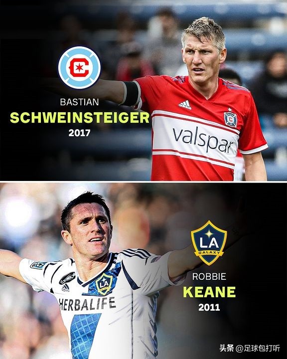 去过美职联的巨星,今年去美职联的球员