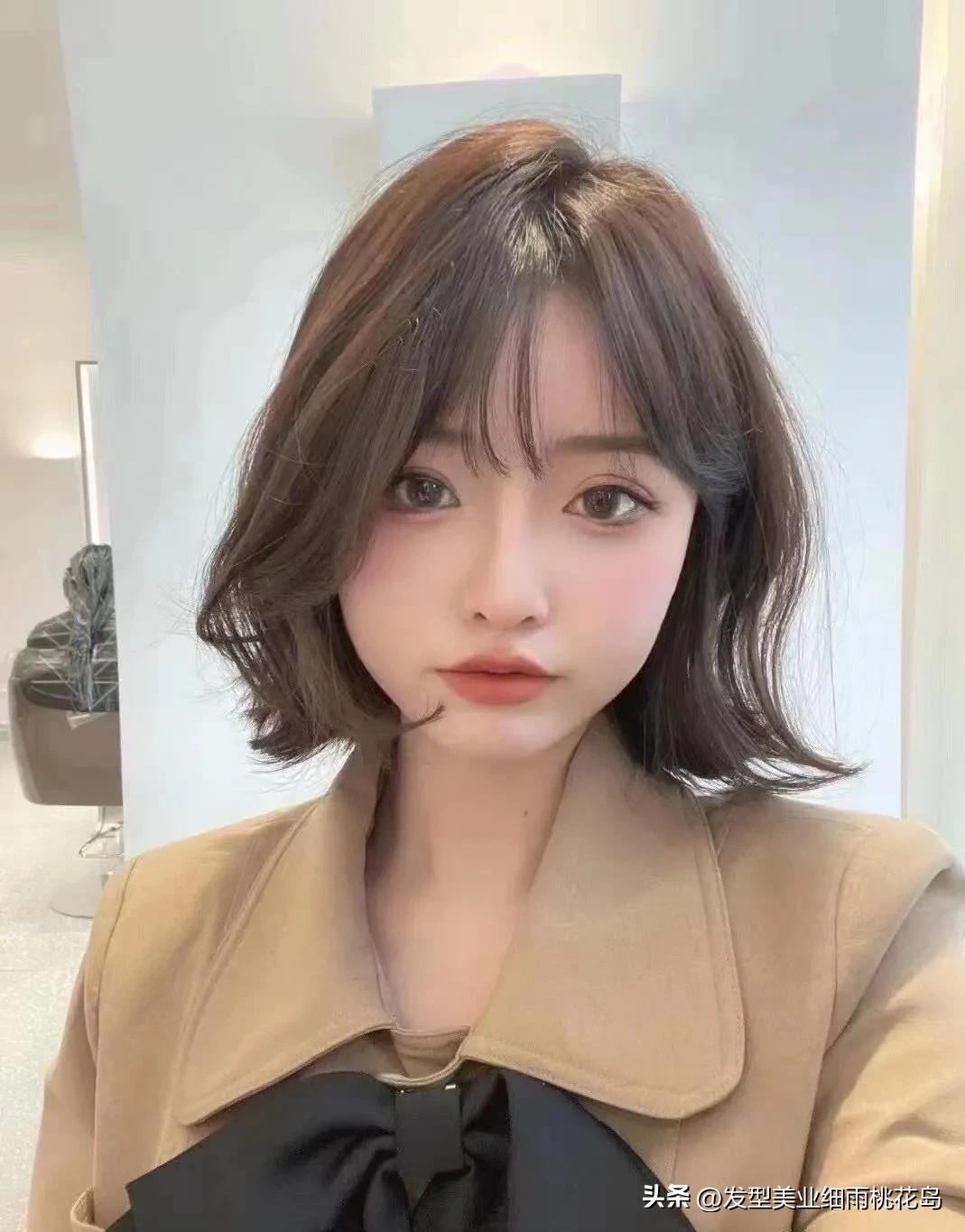 早春发色短发,春季短发推荐