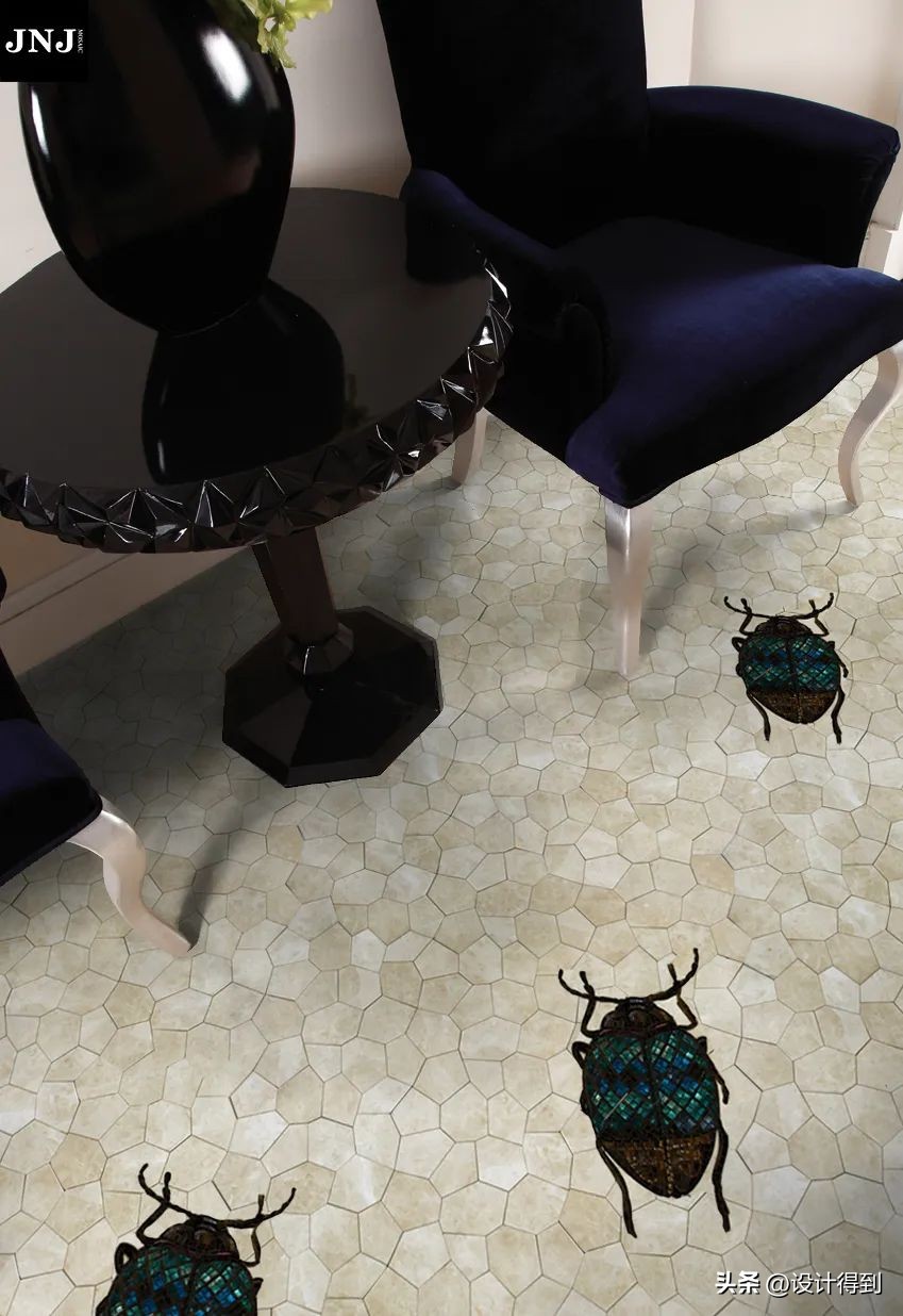 马赛克的设计风格,马赛克还能这样设计超实用