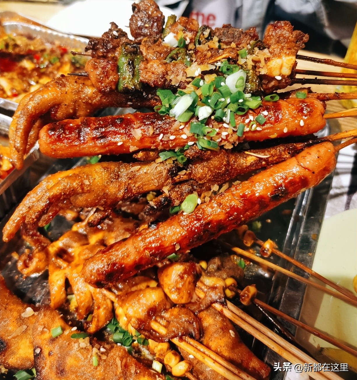 新都最好吃的烧烤碳烤,新都必吃烧烤