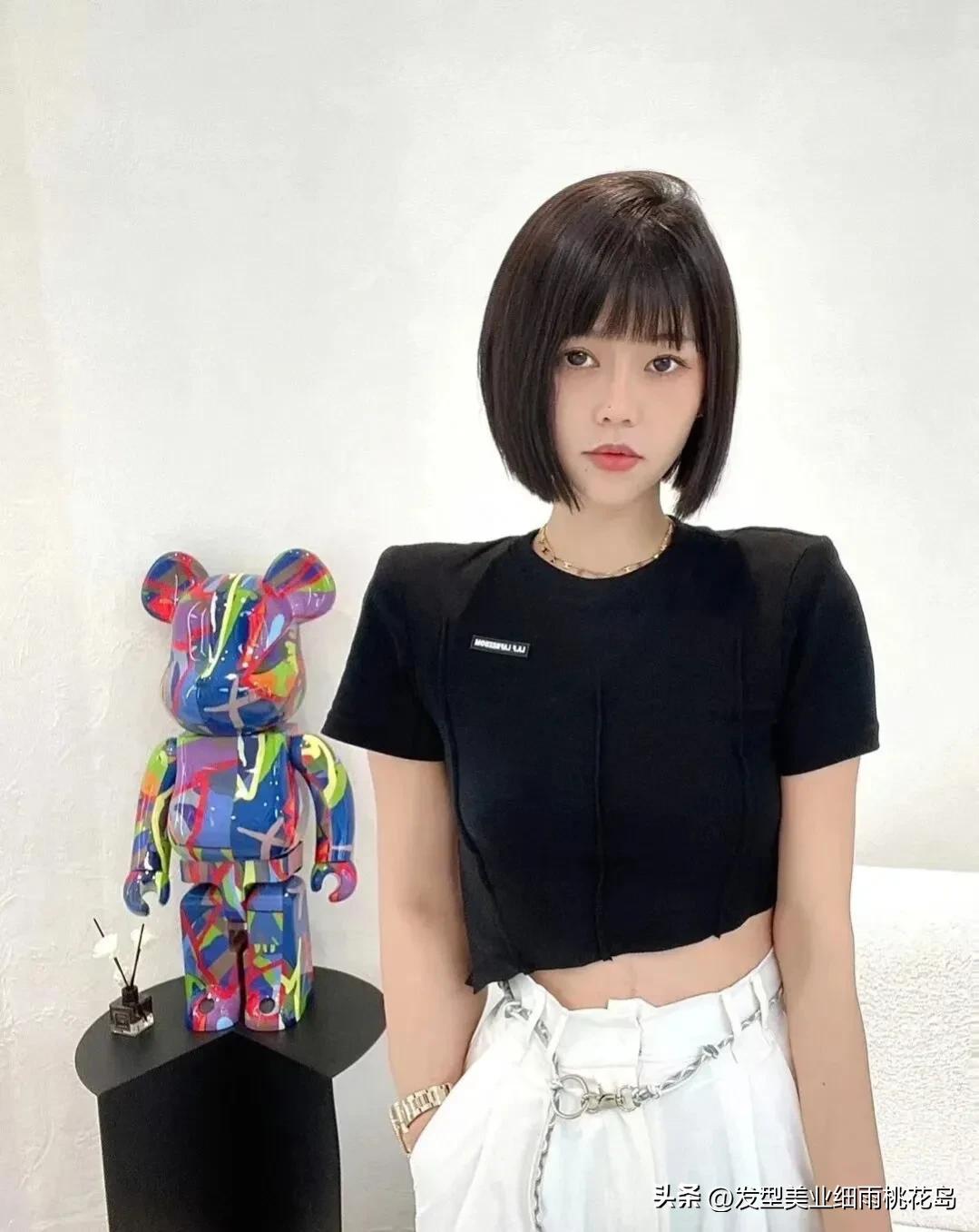 减龄短发乖乖款,乖乖女短发最新款